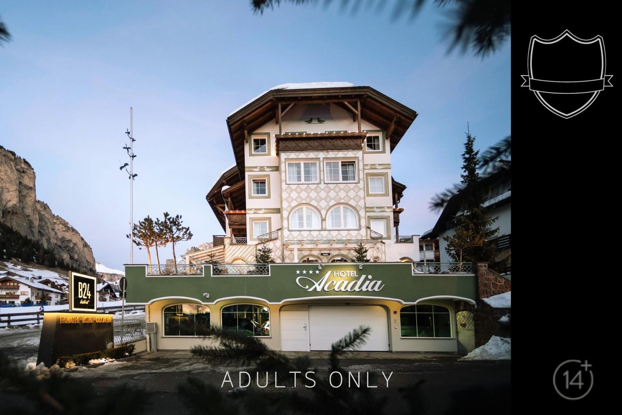 Hotel Acadia - Adults Mountain Home Сельва-ді-Валь-Гардена Екстер'єр фото